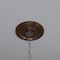 Ekena Millwork Cole PVC Ceiling Medallion (Canopies up to 4 1/4"), 13"OD x 3 1/2"ID x 3/4"P, Metallic Dark Copper CMP13COCDC - alternate 7